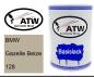 Preview: BMW, Gazelle Beize, 128: 500ml Lackdose, von ATW Autoteile West.